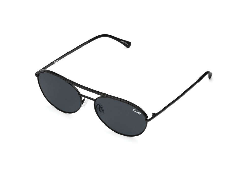 Must see!! QUAY Women's Aviator EASILY AMUSED Sunglasses **AUTHENTIC BRAND NEW