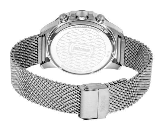 R7k ROBERO CAVALLI Men's Sport Milanese Chronograph Watch GENUINE BRAND NEW