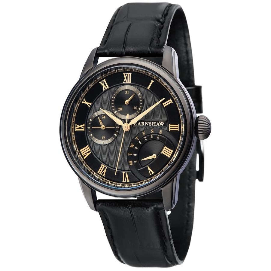Retail: R9,200.00 Earnshaw LONDON Chrono Men's RETROGRADE Longitude Multifunction Watch BRAND NEW