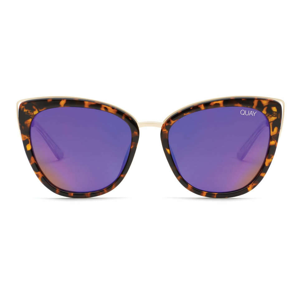 must see!! QUAY Women's HONEY tortoise Acetate Sunglasses **AUTHENTIC BRAND NEW