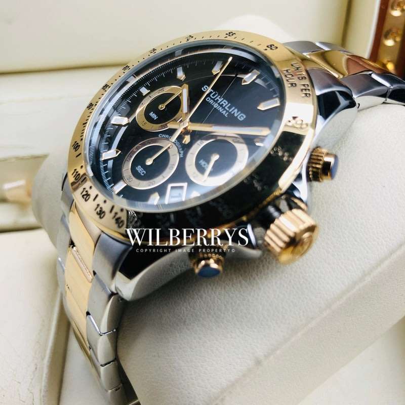 Retail: R6,000.00 Stuhrling Original Men's Aquadiver Le Mans Chronograph Watch BRAND NEW