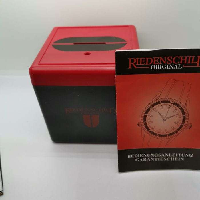 **open heart** R7,999.00 RIEDENSCHILD ORIGINAL GERMANY Men's Automatik 21 Jewels Glasboden Watch NEW