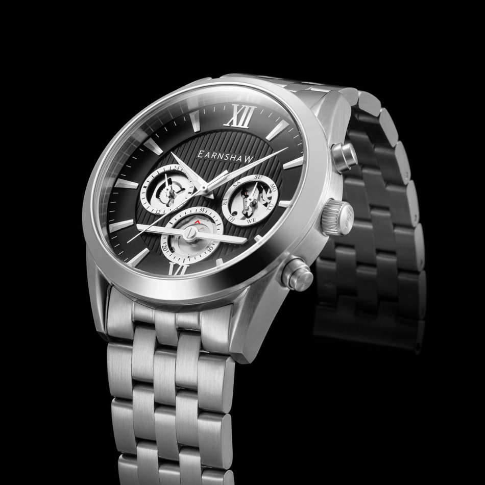 ***absolute beauty** rrp: R7,999.00 EARNSHAW Men's NEAT MOSS CHRONOGRAPH 43mm LIMITED EDITION WATCH