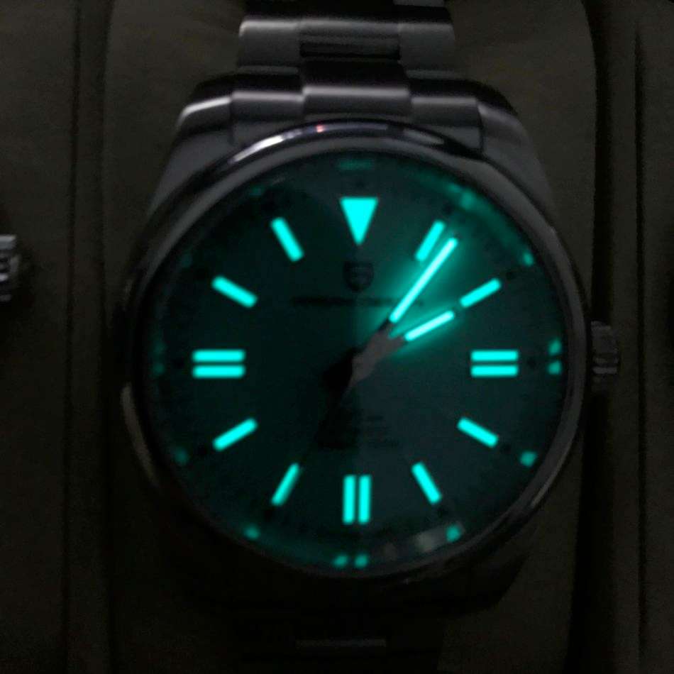 Retail: R6,900.00 PAGANI DESIGN Oyster Tiffany 38MM 200M Waterproof Japan NH35 Automatic Watch