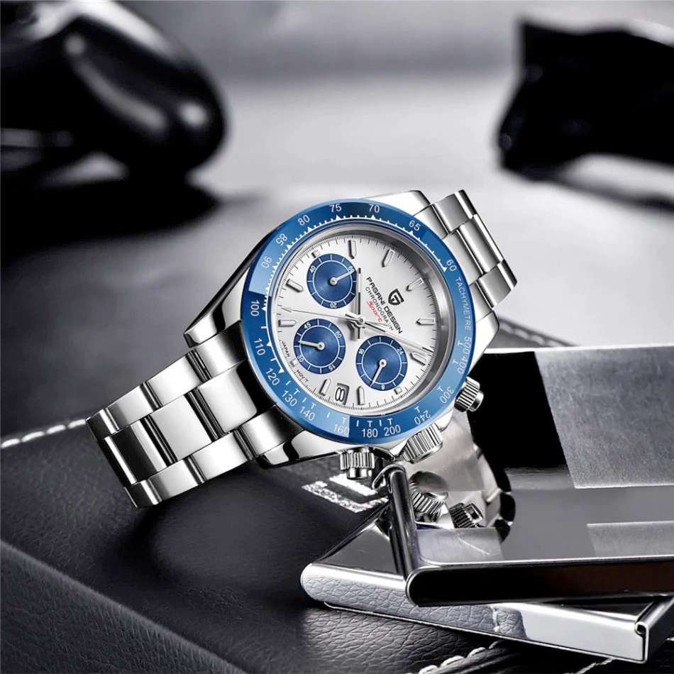 Retail: R5,900.00 PAGANI DESIGN Daytona Chronograph Men's Moonrock Grey Watch BRAND NEW!!