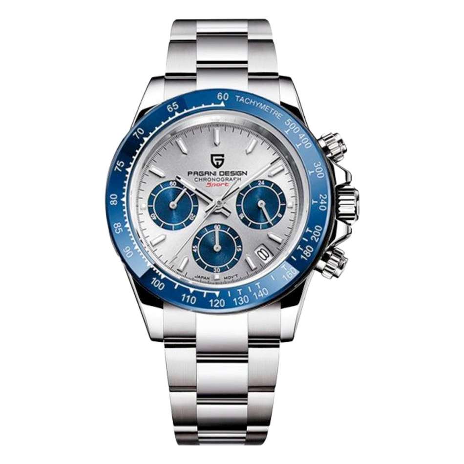 Retail: R5,900.00 PAGANI DESIGN Daytona Chronograph Men's Moonrock Grey Watch BRAND NEW!!