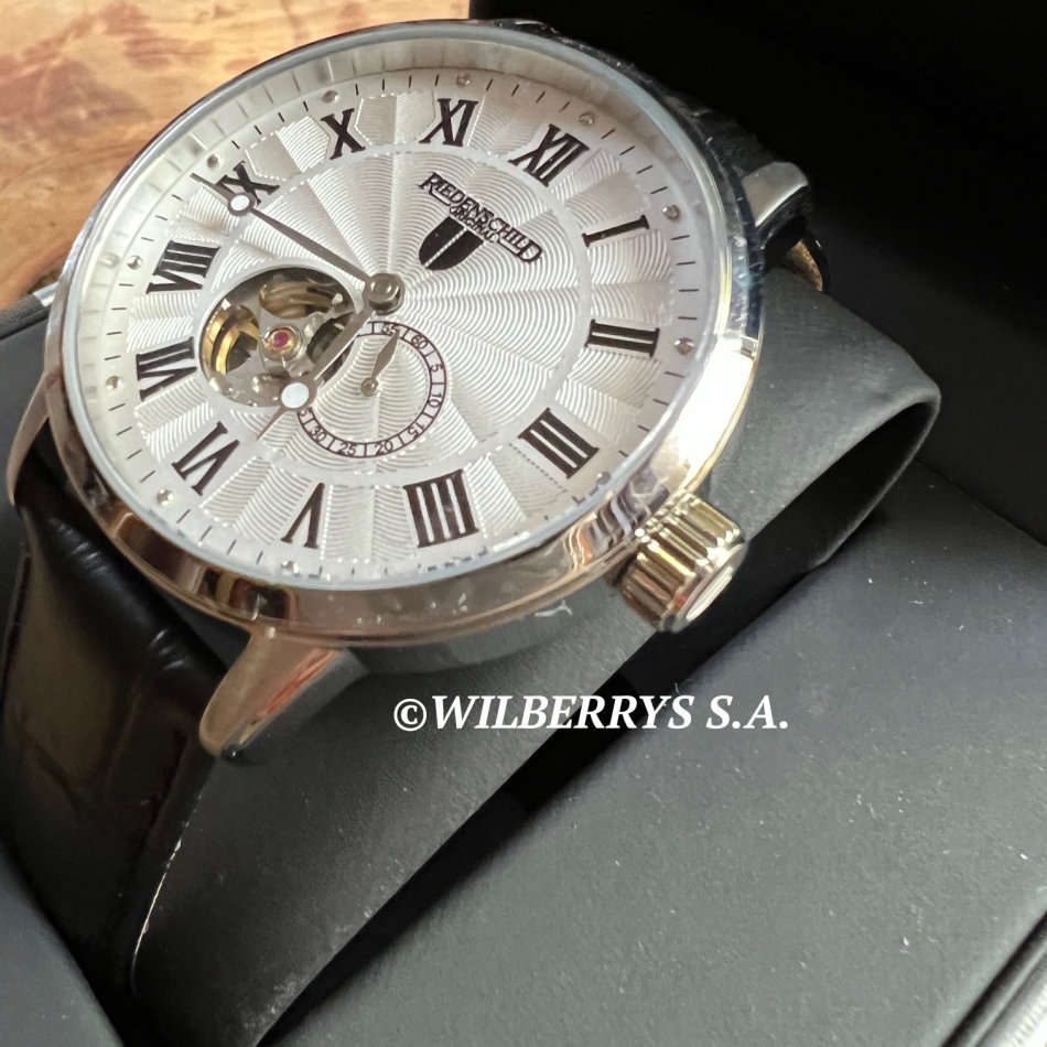 **open heart** R7,999.00 RIEDENSCHILD ORIGINAL GERMANY Men's Automatik 21 Jewels Glasboden Watch NEW