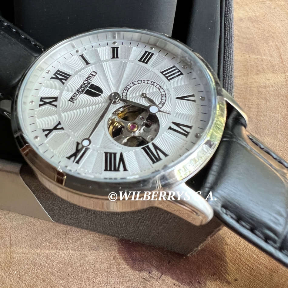 **open heart** R7,999.00 RIEDENSCHILD ORIGINAL GERMANY Men's Automatik 21 Jewels Glasboden Watch NEW