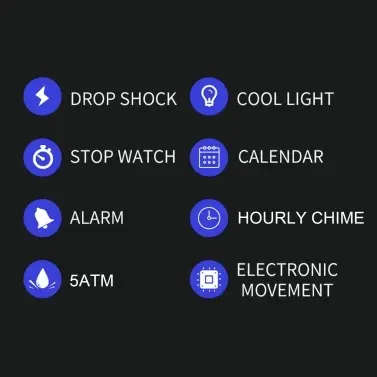 SMAEL Men`s SHOCK PROOF Mens DUAL HAZARD Black / red Watch WATER RESISTANT **BRAND NEW**