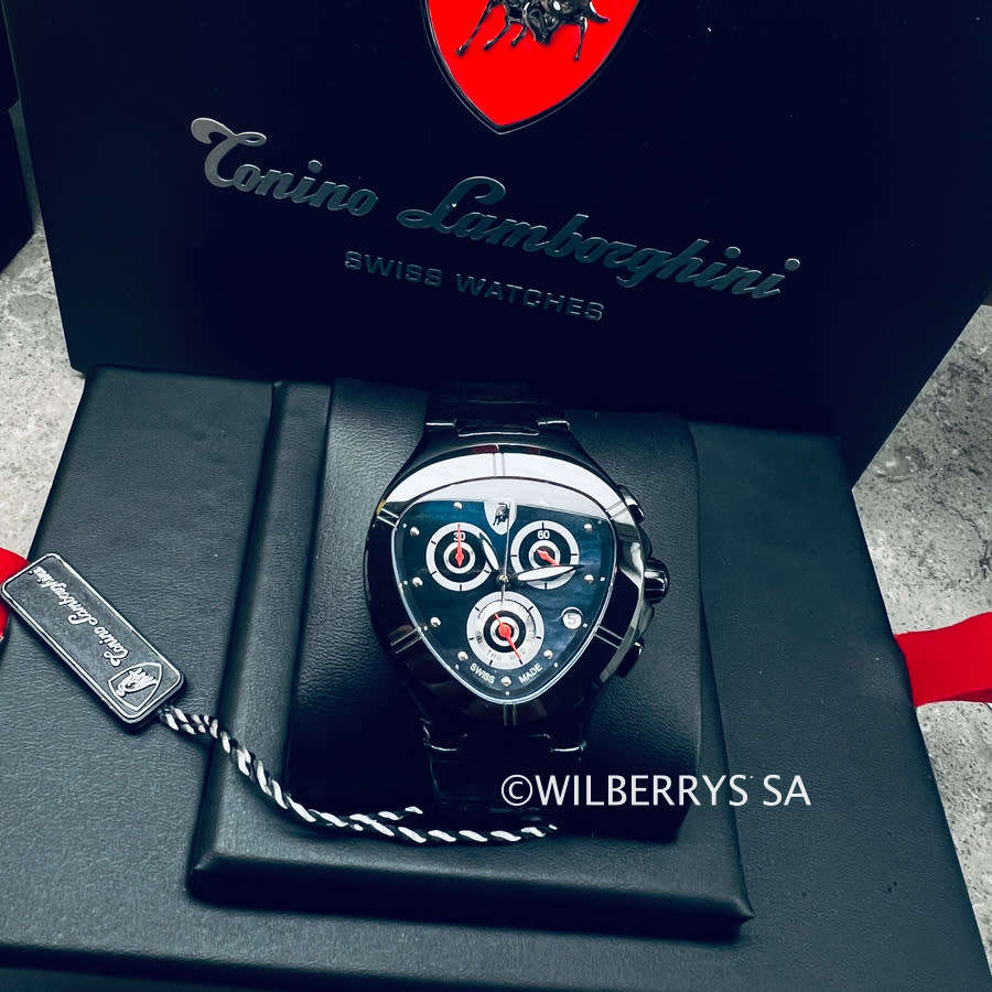 RRP R38,000.00 Tonino Lamborghini Women`s SPYDER Chrono Watch BRAND NEW 100% GENUINE