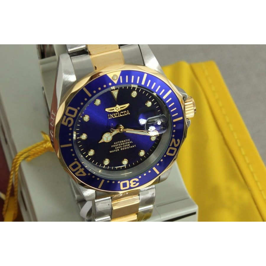 omg wow! rrp R5,999.00 INVICTA Mens Diver Sea Urchin 38mm GMT Two Tone 200m Oyster Bracelet Watch