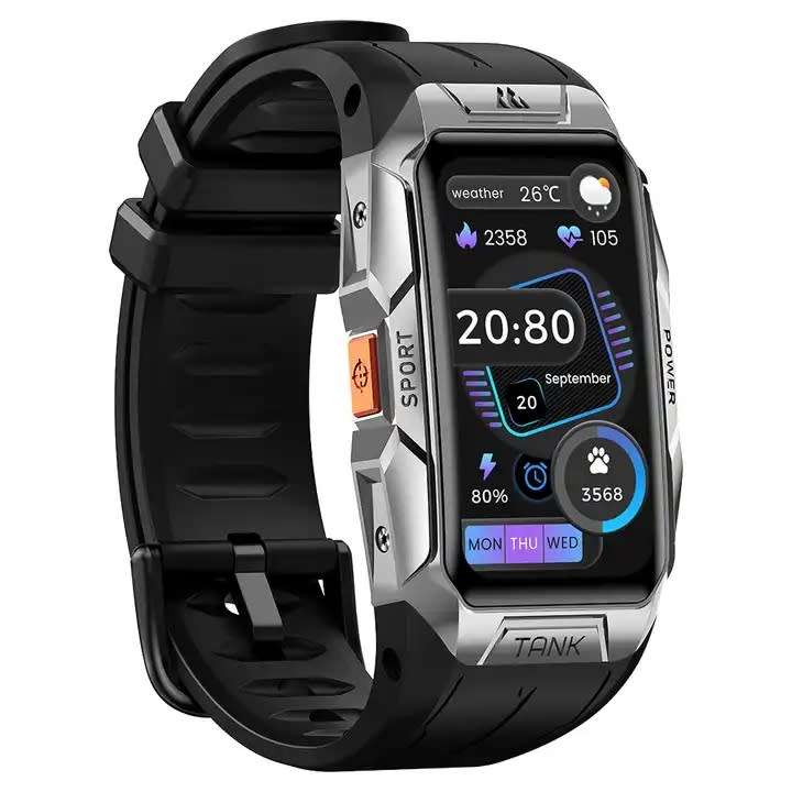 KOSPET TANK X1 Smart Watch | Smart Band SILVER / BLACK