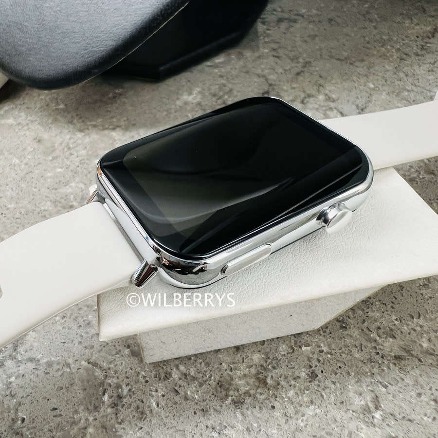 NORTH EDGE Cuva II all-in-one Smart Watch Silver Chassis | Grey Silicone Strap