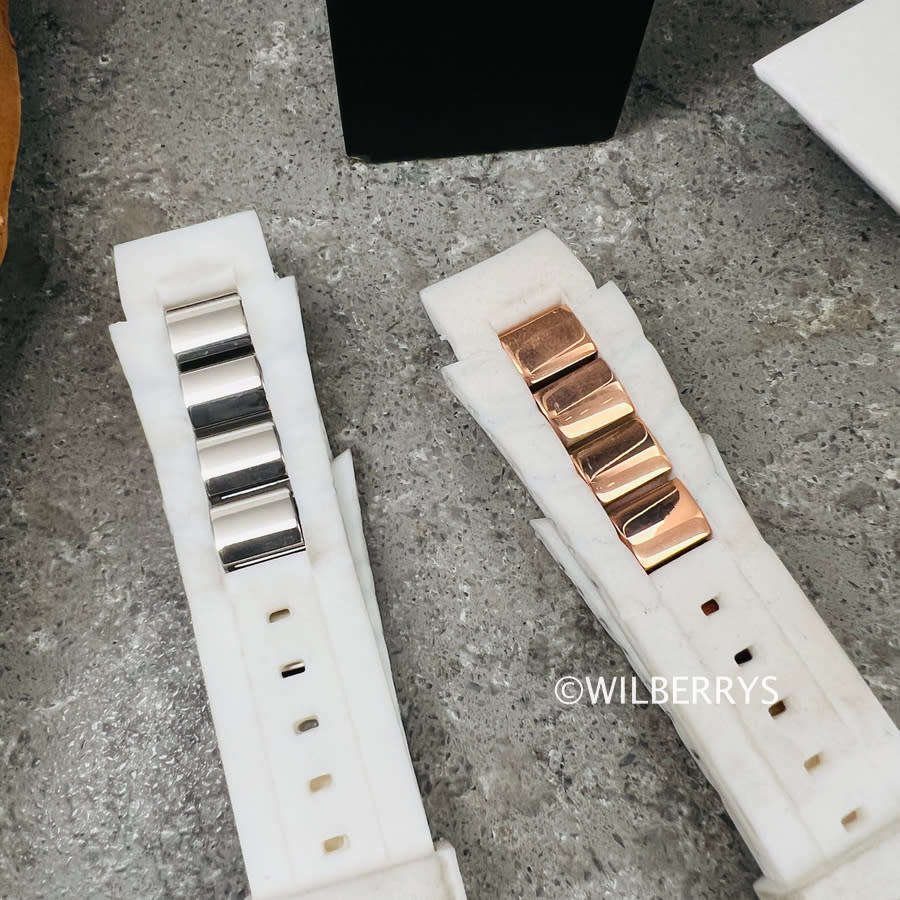 Aquaswiss Men`s Trax Silicone Strap Date Watch Ice Cream Yellow