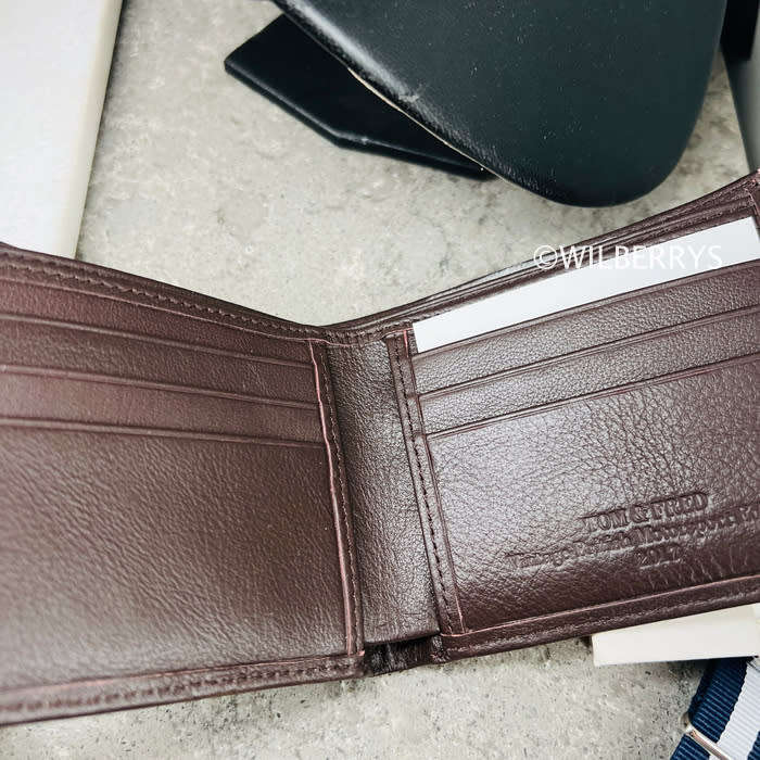 TOM & FRED London® Premium Leather British Racing Tribute Wallet in Light Brown