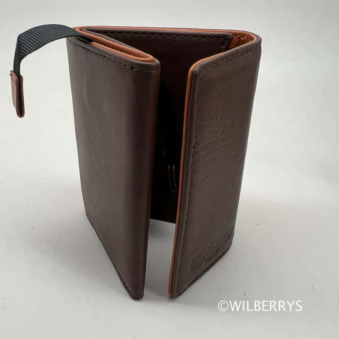 speed wallet TOM and FRED London® LIGHT BROWN Freddy Genuine Leather Pocket Wallet