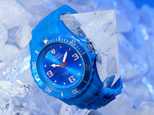 DETOMASO ***LADIES*** Colorato Ice Blue Watch w. box, papers, 2yr warranty