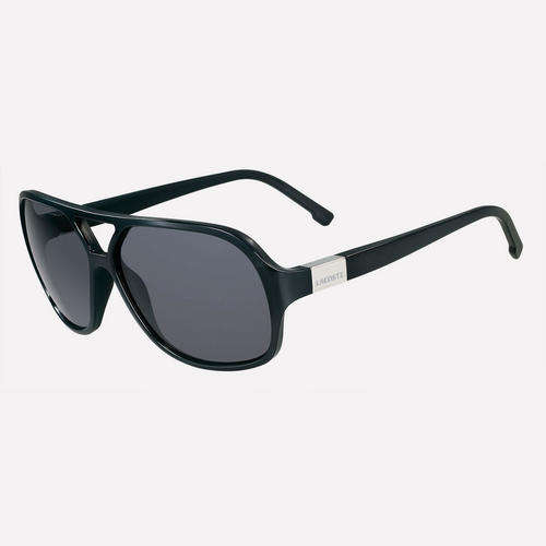 buy now @ only R599 **LACOSTE** Black Aviator 502S 001 Sunglasses w. croco case, papers 100% GENUINE