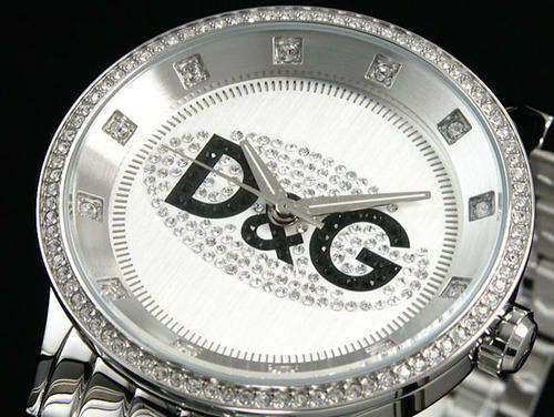 100% Authentic DOLCE & GABBANA Lady Prime Time Bling ITALIAN LUXURY BRAND NEW w. CERTIFICATES
