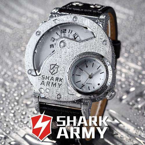 Shark watch military top