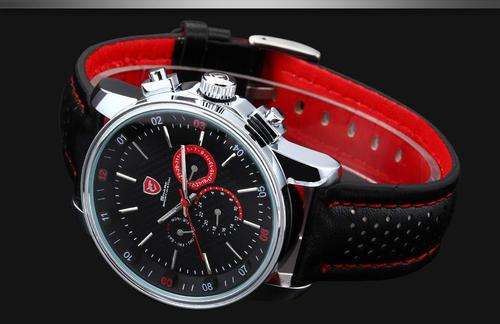 *1 DAY ONLY* SHARK CARBON INFUSED GT INSPIRED RACER CHRONOGRAPH WATCH W/ BOX, PAPERS, LOADED!!