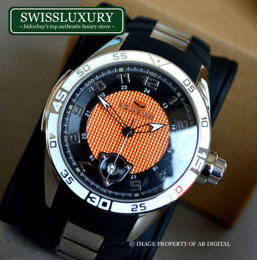 AQUASWISS TRAX RACER F1 TEXTURED DIAL 100M SUPER LUXURY BRAND NEW WITH TAGS