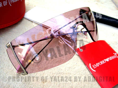 **R4100** EMPORIO ARMANI PINK Bono U2 Worn by Bono Sunglasses!!!