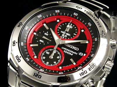 SEIKO FERRARI LIMITED EDITION LUXURY MEN'S CHRONOGRAPH WATCH + SEIKO BOX + WARRANTY + PAPERWORK