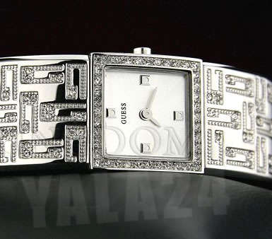 R3,500.00 >> GUESS Bond Glitz SWAROVSKI CRYSTAL Ladies Watch Brand New