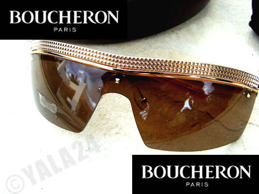 **R9,500.00** BOUCHERON 18k GOLD Sunglasses + Certificate + Carry Case
