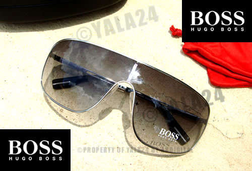 **R5,499.99** HUGO BOSS Titanium F-16 Sunglasses + Certificate + Carry Case