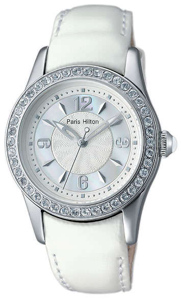 **R4,500.00** PARIS HILTON White Crystal Watch NEW YORK Boutique Store