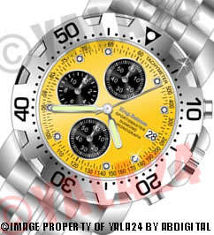 R15,000.00 **DIAMOND** MEN'S KRUG BAUMEN Sportsmaster Chronograph Men's Watch