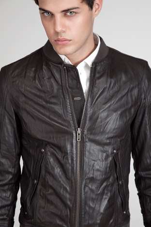 Brand New DIESEL 100% GENUINE Leather Jacket