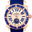 R35,000.00 >> AQUASWISS Ladies **DIAMOND** Mystique 18k GOLD Limited BLUE EDITION Swiss Watch