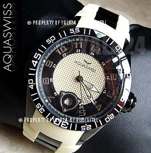 R14,000.00 >> AQUASWISS Men's TRAX Black Snow Ion Steel Men's Swiss Watch NO RESERVE