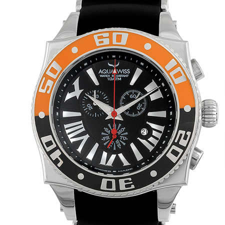 R21,000.00 >> AQUASWISS Men's ***XG*** MAN OF STEEL Swiss Watch
