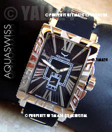 R22,000.00 >> AQUASWISS Anchor Collection BLACK STEEL Swiss Watch BRAND NEW IN BOX