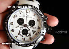 R21,000.00 >> AQUASWISS Trax MI-6 Black IP Chronograph Swiss Watch