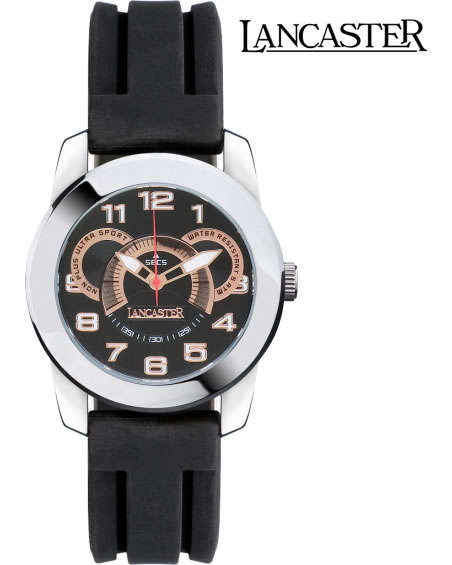 R5,000.00 >> LANCASTER Men's Sports Series Multi Dial Watch Made in Italy
