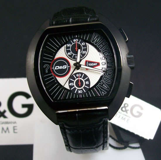 DOLCE AND GABBANA D&G MEN'S ''HIGH SECURITY'' WATCH BRAND NEW IN BOX