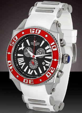 R28,000.00 >> Rare AQUASWISS Men's XG Snow Chronograph Swiss Watch