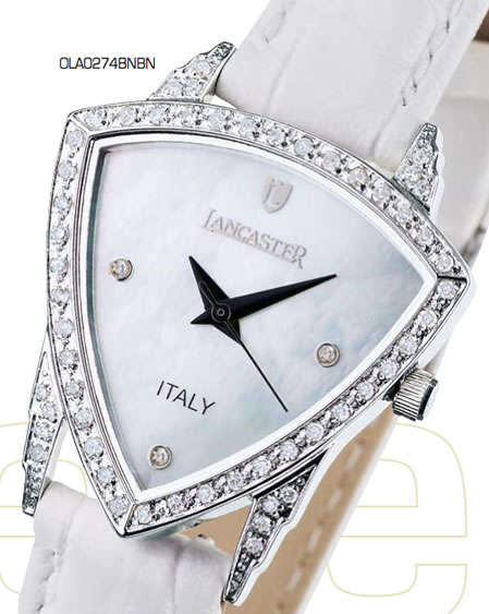 R13,000.00 >> LANCASTER Ladies genuine **DIAMONDS** 57 diamonds 0.49ct Swiss Watch w/ CERTIFICATES