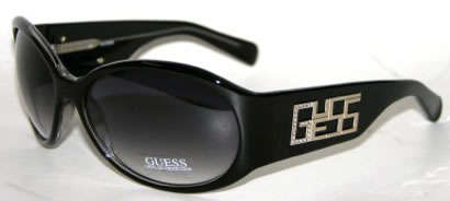 **R2,900.00** Authentic GUESS Ladies BLING Rhinestone Sunglasses + Guess GOLD Case + documents