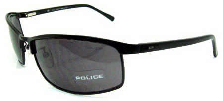Authentic POLICE Men's S.W.A.T Black Sunglasses + Police Black Case BRAND NEW