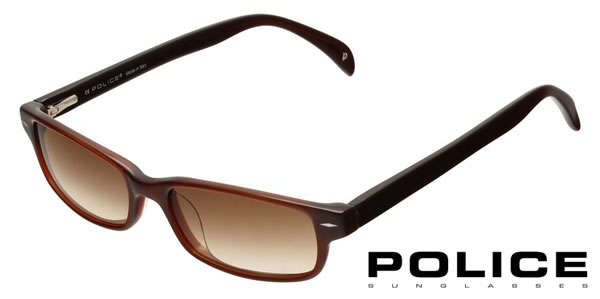 Authentic POLICE Ladies Wayfarer Sunglasses + Luxury Police Case BRAND NEW