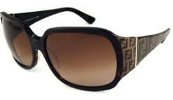 Brand New, Authentic FENDI Oversized Sexy F Sunglasses Italian Made + Fendi Luxury Case BRAND NEW