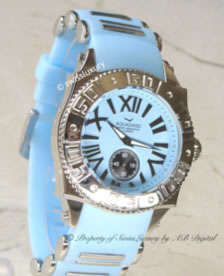 AQUASWISS Ladies Baby Blue as worn by Selena Gomez, Kim Kardashian, Marcia Cross, Beyonce BRAND NEW