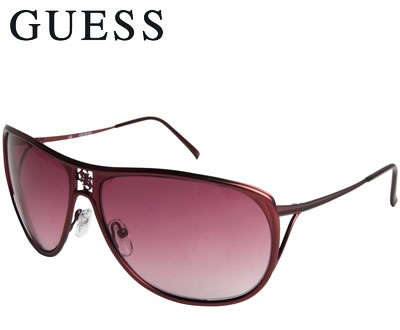 Authentic GUESS Ladies Violet Fusion Sunglasses + Guess Luxury Case BRAND NEW