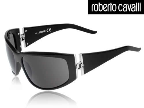 Authentic ROBERTO CAVALLI Just Cavalli Ladies Sexy Black Sunglasses Made in ITALY New!!
